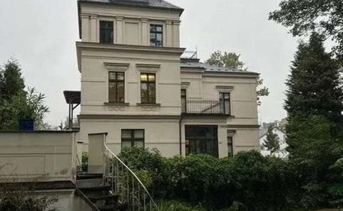 Hausansicht garten